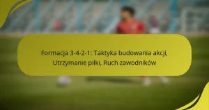 Formacja 3-4-2-1: Taktyka budowania akcji, Utrzymanie piłki, Ruch zawodników